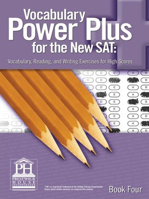 cover image of Vocabulary Power Plus for the New SAT, Book 4